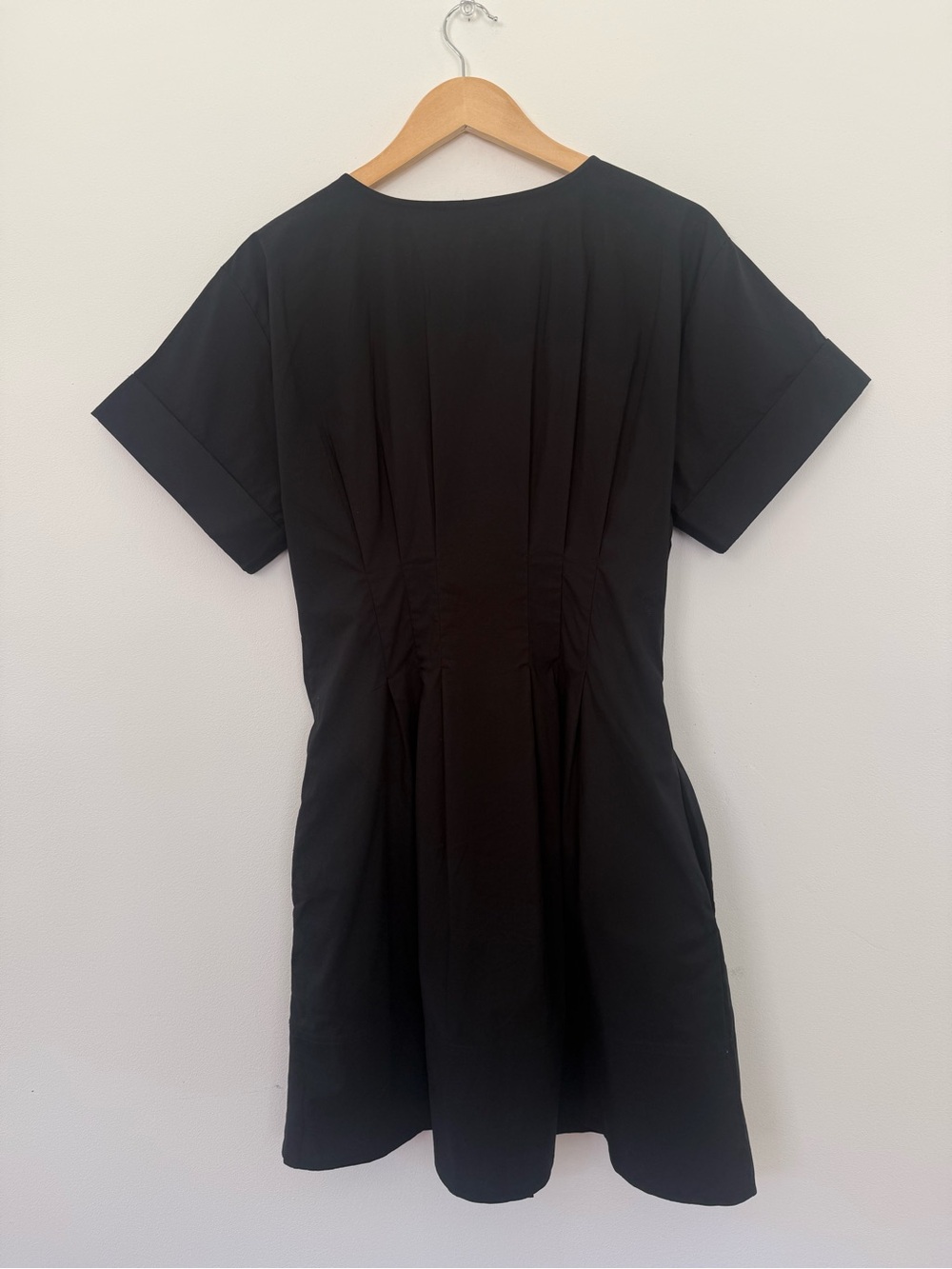 NWT J. Crew Wren Mini Shirt-Dress Cotton-Blend Poplin LBD Office Career Size 10 - Picture 12 of 15